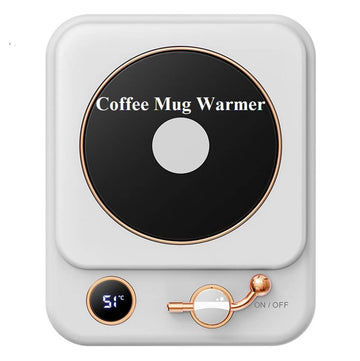 Coffee Mug Warmer with 3-Temperature Settings, Auto Shut Off, Touch Switch, 25W Smart Heating Cup Pad for Warm-up Coffee, Milk, Water, Tea - Imported from UK